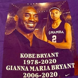 Kobe Bryant RIP Gianna Gigi Short Sleeve t-shirt